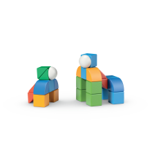                            Geomag Magicube Shapes 32 dílků                        