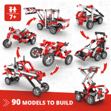                             Engino Creative Builder 90 modelů s motorkem                        