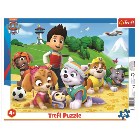 Puzzle rámkové Tlapková patrola na stopě 25 dílků