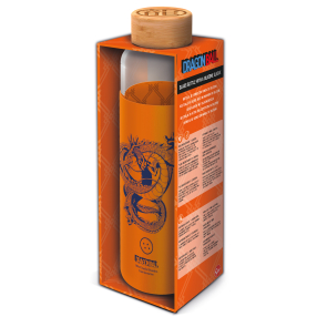 Skleněná láhev s návlekem 585 ml, Dragon Ball