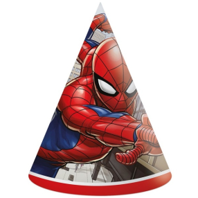 Spiderman - Čepičky papírové Crime Fighter, 6 ks