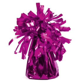 Téžítko balónkové magenta 1ks - výška cca 7 cm, hmotnost cca