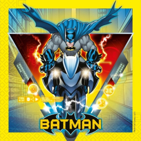 Ubrousky papírové Batman 20 ks v balení, 33 x 33 cm