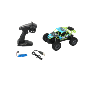 RC terénní auto 1:18 modrozelené
