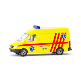 SIKU česká verze - ambulance dodávka