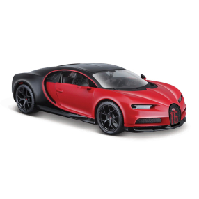 Bugatti Chiron Sport, červeno-černá, 1:24