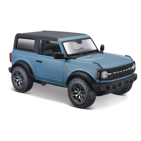 Ford Bronco, 2021, modrá, 1:24