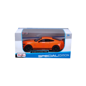 Mustang Shelby GT500, 2020, oranžová, 1:24
