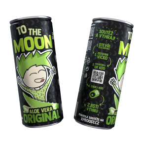 Mr. Moon ovocný nealkoholický nápoj s Aloe Vera - 0,25l