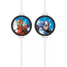 Brčka papírová Avengers evergreen 4 ks