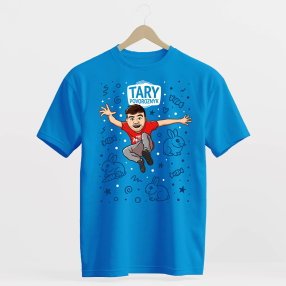 Tary Povoroznyk Tričko Ňufík modré S