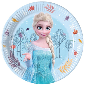 Taliře papírové Frozen 20 cm 8 ks