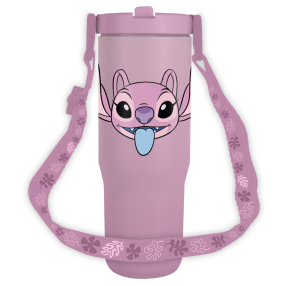Lilo a Stitch cestovní hrnek s popruhem Angel