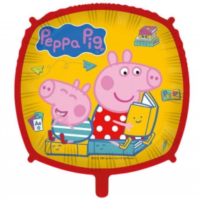 Balónek foliový čtvercový Peppa Pig 46 cm