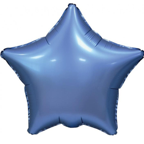 Balónek fóliová hvězda modrofialová 48cm