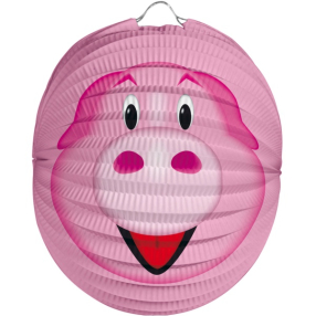 Lampion Prase 22cm 1ks