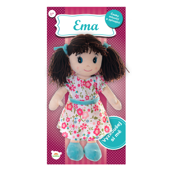 Panenka Ema hadrová plyš 40 cm                    