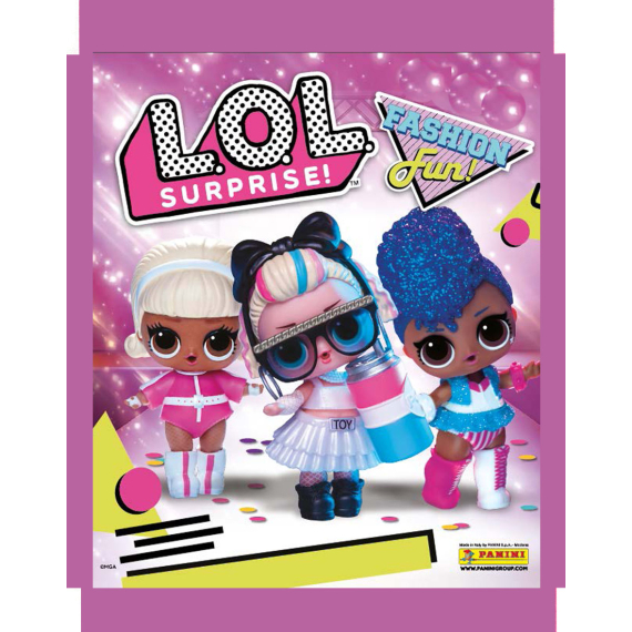 L.O.L. Surprise! 3 - samolepky                    