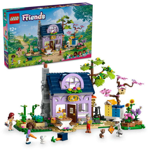 LEGO® Friends 42669 Dům včelařů a květinová zahrada                    