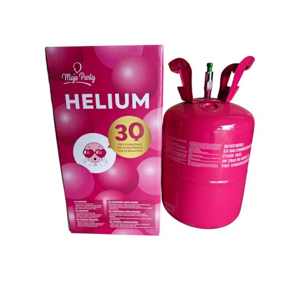 Helium na 30 balonků                    