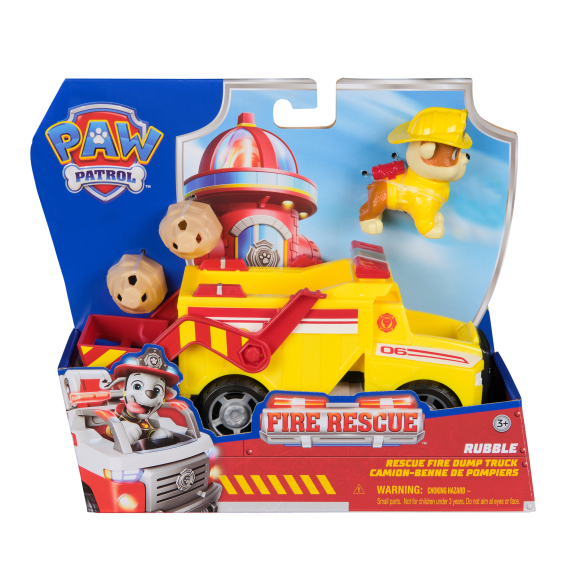 Tlapková patrola fire rescue vozidlo Rubble                    