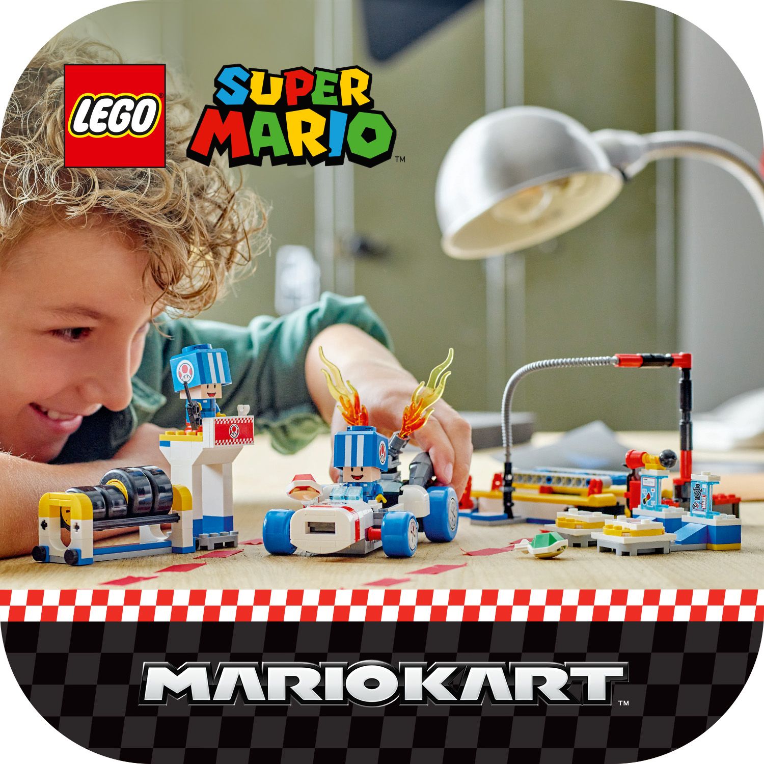 Přizpůsobitelné sety pro fanoušky Mario Kart™